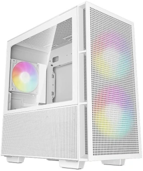 Корпус Deepcool CH360 белый без БП mATX 5x120mm 2x140mm 1xUSB3.0 audio bott PSU - купить недорого с доставкой в интернет-магазине
