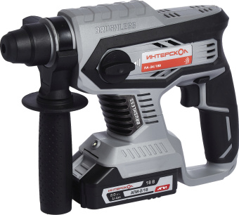 Перфоратор Интерскол ПА-24/18В без АКБ и ЗУ патрон:SDS-plus уд.:2.2Дж аккум. (кейс в комплекте) - купить недорого с доставкой в интернет-магазине
