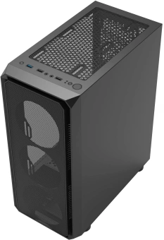 Корпус Bloody CC-126 черный без БП ATX 8x120mm 2xUSB2.0 1xUSB3.0 audio bott PSU - купить недорого с доставкой в интернет-магазине