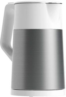 Чайник электрический Midea МК-8010 1.7л. 1800Вт белый/нержавеющая сталь корпус: нерж.сталь/пластик - купить недорого с доставкой в интернет-магазине