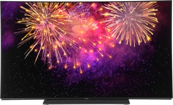 Телевизор OLED Hyundai 55" H-LED55OBU7700 Android TV Frameless черный/черный 4K Ultra HD 120Hz DVB-T DVB-T2 DVB-C DVB-S DVB-S2 USB WiFi Smart TV - купить недорого с доставкой в интернет-магазине