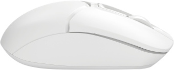 Мышь A4Tech Fstyler FB12S белый оптическая 1200dpi silent беспров. BT/Radio USB 2but (FB12S USB WHITE) - купить недорого с доставкой в интернет-магазине