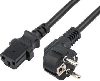 Шнур питания Rexant 04-2736 Schuko-C13 проводник.:3x1мм2 0.6м 220В черный - купить недорого с доставкой в интернет-магазине