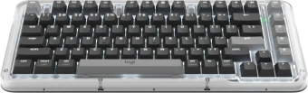 Клавиатура Logitech K75M механическая графитовый USB беспроводная BT/Radio Multimedia (подставка для запястий) (920-013299) - купить недорого с доставкой в интернет-магазине