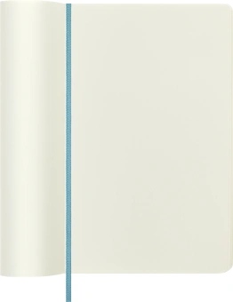 Блокнот Moleskine CLASSIC SOFT QP618B35 Large 130х210мм 192стр. нелинованный мягкая обложка голубой - купить недорого с доставкой в интернет-магазине