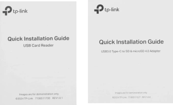 Устройство чтения карт памяти USB Type-C TP-Link UA440C серый - купить недорого с доставкой в интернет-магазине