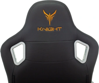 Кресло игровое Knight Outrider черный ромбик экокожа с подголов. крестов. металл - купить недорого с доставкой в интернет-магазине