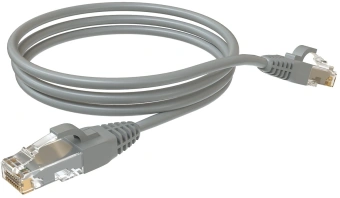 Патч-корд Sysmatrix PC 4545.5EU26.2LSZHGY U/UTP RJ-45 вил.-вилка RJ-45 кат.5E 2м серый LSZH - купить недорого с доставкой в интернет-магазине