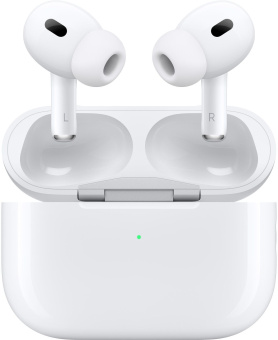 Гарнитура внутриканальные Apple AirPods Pro 2 2023 USB-C A3047/A3048/A2968 белый беспроводные bluetooth в ушной раковине (MTJV3AM/A) - купить недорого с доставкой в интернет-магазине