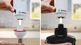 Блендер погружной Bosch MSM4W421 800Вт белый - купить недорого с доставкой в интернет-магазине