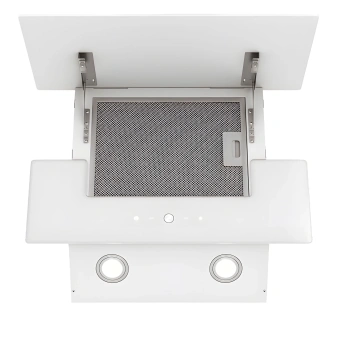 Вытяжка каминная Elikor Vertex WH 60 белый управление: сенсорное (1 мотор) - купить недорого с доставкой в интернет-магазине