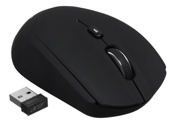 Мышь Acer OMR050 черный оптическая (1600dpi) беспроводная BT/Radio USB (6but) - купить недорого с доставкой в интернет-магазине