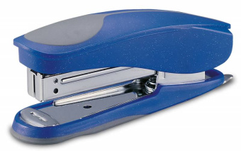 Степлер Kw-Trio 05516BLU Half-strip Pollex 24/6 26/6 (20листов) встроенный антистеплер синий 105скоб - купить недорого с доставкой в интернет-магазине