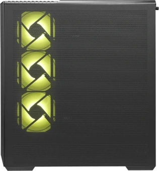 Корпус MSI MAG Pano 130R PZ черный без БП ATX 6x120mm 2x140mm 2xUSB3.0 audio AirDuct bott PSU - купить недорого с доставкой в интернет-магазине