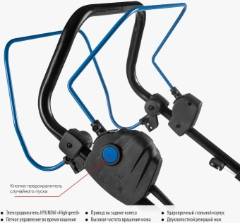 Газонокосилка роторная Hyundai LE 4620S 1800Вт - купить недорого с доставкой в интернет-магазине