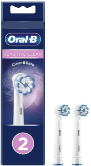 Насадка для зубных щеток Oral-B Sensitive Clean EB60 (упак.:2шт) - купить недорого с доставкой в интернет-магазине