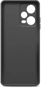 Чехол (клип-кейс) BoraSCO для Xiaomi Redmi Note 12 Pro (4G) Silicone Case черный (71955) - купить недорого с доставкой в интернет-магазине