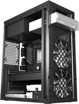 Корпус Digma DCC-MD302 черный без БП ATX 1x80mm 3x120mm 2xUSB2.0 2xUSB3.0 audio - купить недорого с доставкой в интернет-магазине