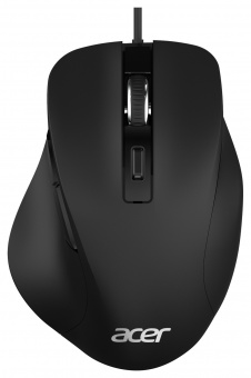Мышь Acer OMW120 черный оптическая (2000dpi) USB (6but) - купить недорого с доставкой в интернет-магазине