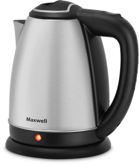 Чайник электрический Maxwell MW-1081 1.8л. 1850Вт сталь корпус: металл/пластик - купить недорого с доставкой в интернет-магазине