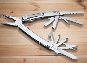 Мультитул Victorinox SwissTool Spirit MX Clip (3.0224.MKB1) 105мм 24функц. серебристый блистер - купить недорого с доставкой в интернет-магазине