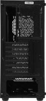 Корпус Accord 3338 черный без БП ATX 6x120mm 1xUSB2.0 1xUSB3.0 audio bott PSU - купить недорого с доставкой в интернет-магазине