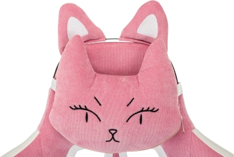 Кресло игровое Knight Kitty W Fabric розовый/молочный с подголов. крестов. пластик пластик белый - купить недорого с доставкой в интернет-магазине