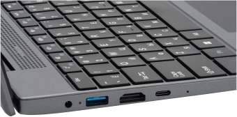 Ноутбук IRU Tactio 15PHR Ryzen 5 7430U 16Gb SSD512Gb AMD Radeon Graphics 15.6" IPS FHD (1920x1080) FreeDOS black WiFi BT Cam 4000mAh (2150146) - купить недорого с доставкой в интернет-магазине