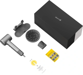 Фен Deerma DEM-CF51W 1400Вт темно-серый - купить недорого с доставкой в интернет-магазине