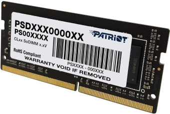 Память DDR4 16Gb 2400MHz Patriot PSD416G240081S Signature RTL PC4-19200 CL17 SO-DIMM 260-pin 1.2В single rank Ret - купить недорого с доставкой в интернет-магазине