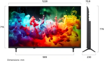 Телевизор LED LG 55" 55QNED70B6C.ARUG черный титан 4K Ultra HD 60Hz DVB-T DVB-T2 DVB-C DVB-S DVB-S2 USB WiFi Smart TV - купить недорого с доставкой в интернет-магазине