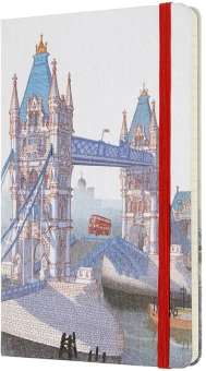 Блокнот Moleskine LIMITED EDITION I AM LONDON LEQP060IAMLO Large 130х210мм 240стр. слоновая кость страницы линейка твердая обложка белый - купить недорого с доставкой в интернет-магазине