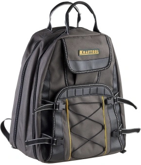 Рюкзак для инструментов Kraftool Industrie 38745 36л 49карм. серый - купить недорого с доставкой в интернет-магазине