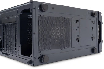Корпус Оклик OCC-MD302 черный без БП ATX 6x120mm 2xUSB2.0 1xUSB3.0 audio bott PSU - купить недорого с доставкой в интернет-магазине