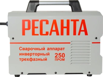 Сварочный аппарат Ресанта САИ-250 ПРОМ инвертор ММА/TIG 8.7кВт - купить недорого с доставкой в интернет-магазине