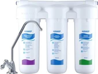 Водоочиститель Аквафор Трио Fe - купить недорого с доставкой в интернет-магазине