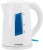 Чайник электрический Hyundai HYK-P2407 1.7л. 2200Вт белый/голубой корпус: пластик - купить недорого с доставкой в интернет-магазине