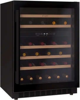 Винный шкаф Lex LWD6046BL dual zone 1-нокамерн. черный - купить недорого с доставкой в интернет-магазине