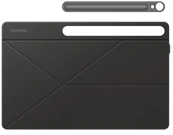 Чехол Samsung для Samsung Galaxy Tab S10 FE+ Smart Book Cover поликарбонат/полиуретан черный (EF-BX620PBEGRU) - купить недорого с доставкой в интернет-магазине