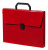 Портфель Бюрократ DeLuxe DLPP01RED 1 отдел. A4 пластик 0.7мм красный - купить недорого с доставкой в интернет-магазине