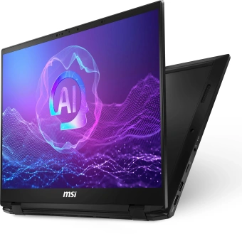 Ноутбук MSI Summit Pro 16 AI A2HVETG-085RU Core Ultra 7 255H 32Gb SSD1Tb NVIDIA GeForce RTX4050 6Gb 16" IPS Touch QHD+ (2560x1600) Windows 11 Pro black WiFi BT Cam (9S7-159631-085) - купить недорого с доставкой в интернет-магазине