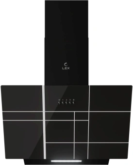 Вытяжка каминная Lex Moza 600 R1 черный управление: кнопочное (1 мотор) - купить недорого с доставкой в интернет-магазине