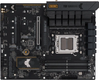 Материнская плата Asus TUF GAMING B650-E WIFI SocketAM5 AMD B650 4xDDR5 ATX AC`97 8ch(7.1) 2.5Gg RAID+HDMI+DP - купить недорого с доставкой в интернет-магазине