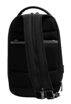 Рюкзак слинг мужской Piquadro Oberon CA7277W150/N черный нейлон/натур.кожа - купить недорого с доставкой в интернет-магазине