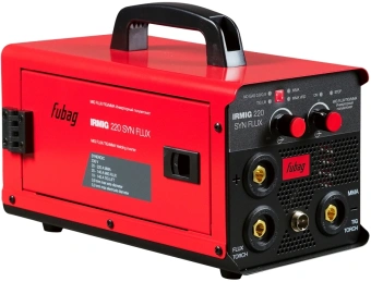 Сварочный полуавтомат Fubag IRMIG 220 SYN ФЛЮС (FLUX) инвертор ММА/FLUS 11.3кВт - купить недорого с доставкой в интернет-магазине