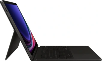 Чехол-клавиатура Samsung для Samsung Galaxy Tab S9/S9 FE/S10 FE/S10 Lite Book Cover Keyboard поликарбонат/полиуретан черный (EF-DX725UBRGRU) - купить недорого с доставкой в интернет-магазине
