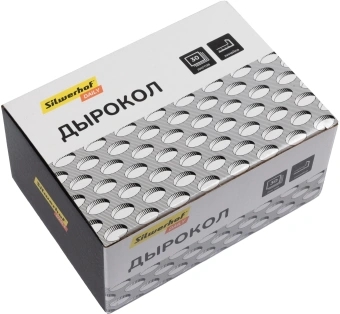 Дырокол Silwerhof Daily макс.:30лист. металл черный отв.:2 - купить недорого с доставкой в интернет-магазине