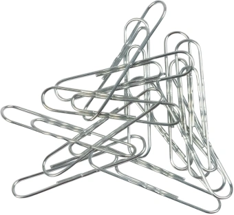 Скрепки Silwerhof Daily металл оцинкованные рифленый 50мм (упак.:50шт) картонная коробка - купить недорого с доставкой в интернет-магазине