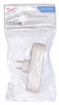 Сетевой разветвитель Buro BU-PS3-W (3 розетки) белый (пакет ПЭ) - купить недорого с доставкой в интернет-магазине