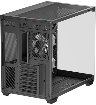 Корпус Deepcool CG530 4F черный без БП ATX 6x120mm 4x140mm 1xUSB3.0 audio bott PSU - купить недорого с доставкой в интернет-магазине